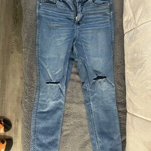 Old Navy rockstar Distressed Blue Women's Jeans